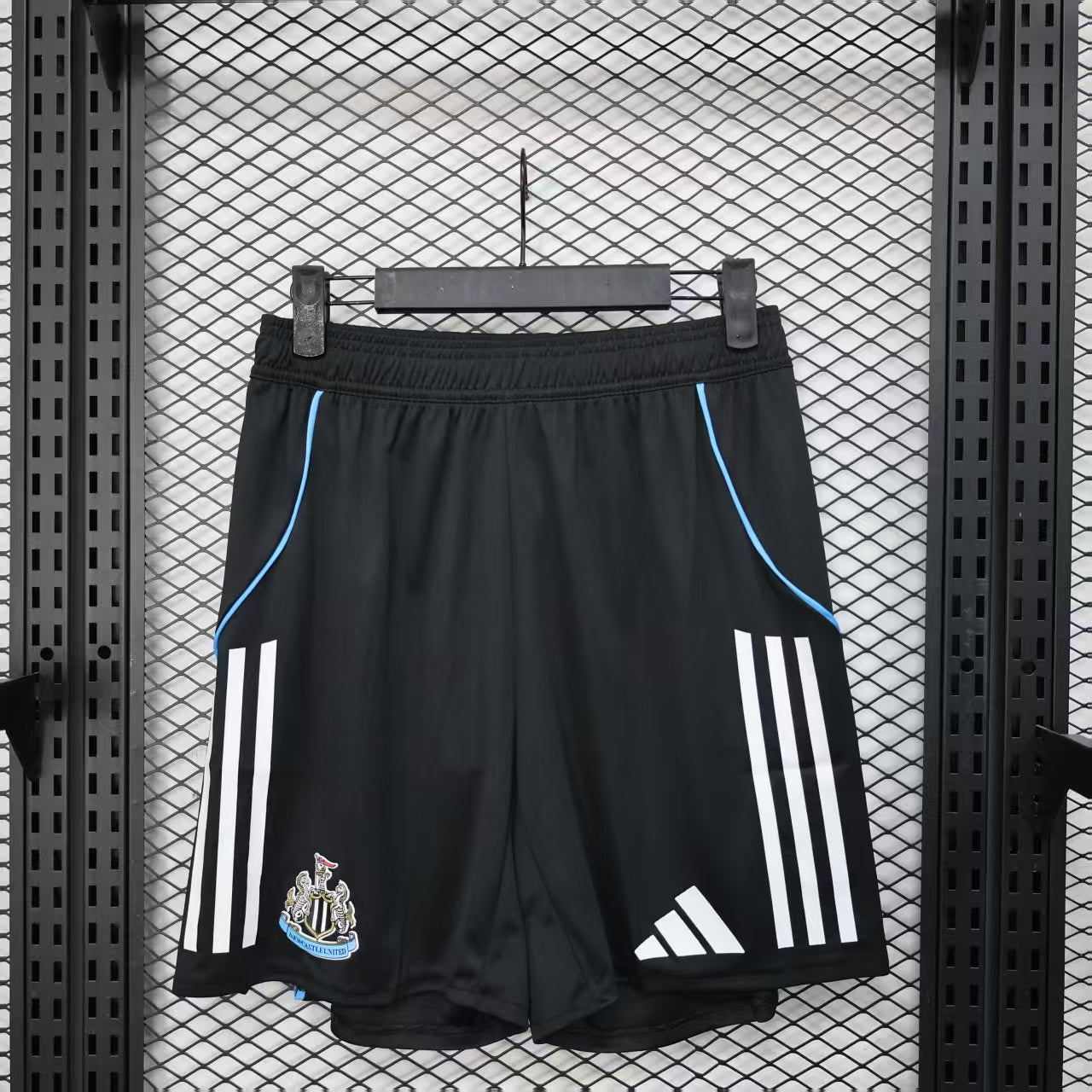 Newcastle United 2025-26 Home Shorts - Black