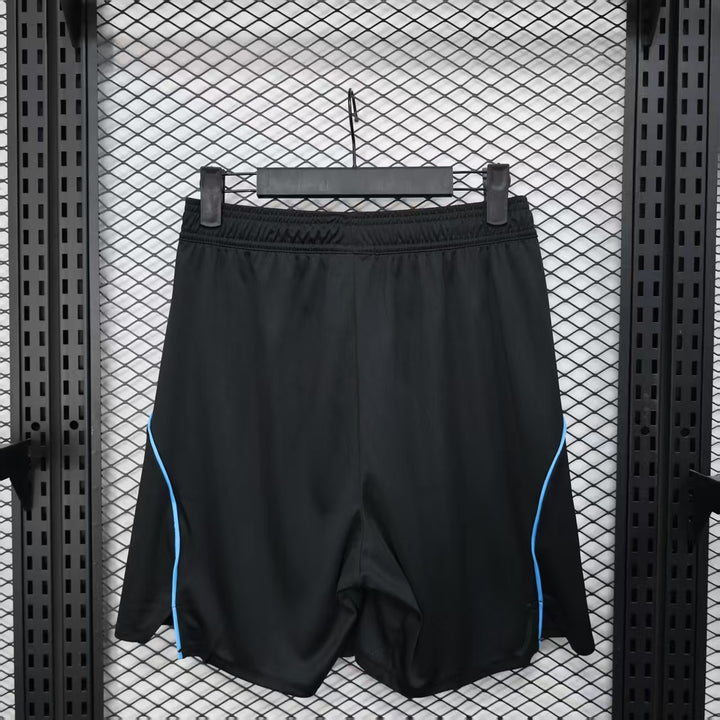 Newcastle United 2025-26 Home Shorts - Black