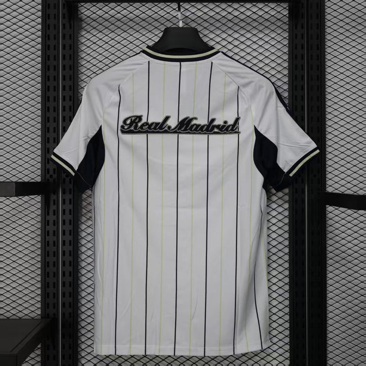 Real Madrid Baseball Shirt 2025-26